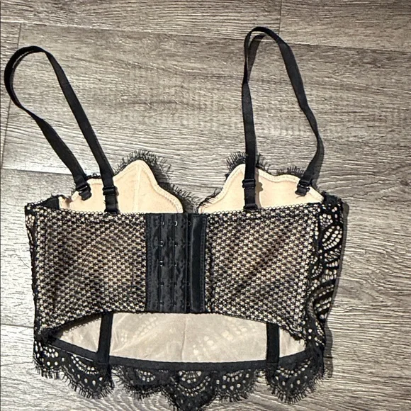 Dynamite Black Lace Bra Top - Picture 3 of 6